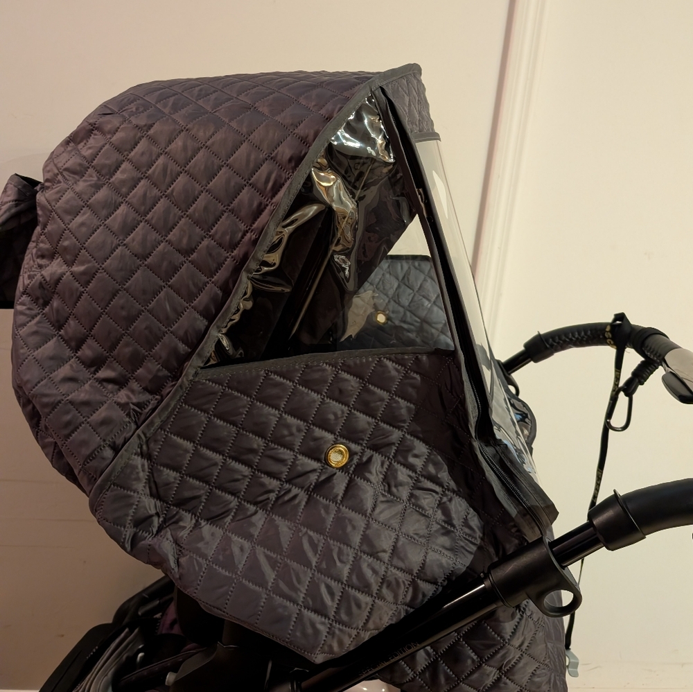 Gray Stroller Weather Cover - Picture 3 of 3